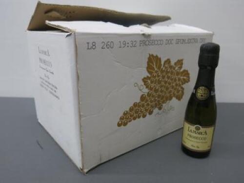 24 x Bottles of Lamarca Prosecco, 20cl