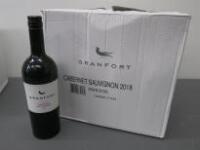 Box of 12 Granfort Cabernet Sauvignon 2018, 75cl