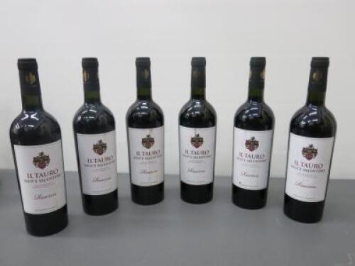 6 x Bottles of Il Tauro Salice Salentino Riserva 2016, 75cl