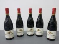 5 x Bottles of Chateauneuf du Pape 2017, 75cl