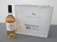 Box of 12 Bottles of Granfort Pays d'Orc Cinsault Rose 2018, 75cl