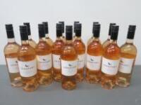 15 x Bottles of Granfort Pays d'Orc Cinsault Rose 2018, 75cl