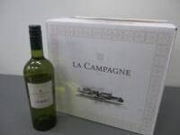 Box of 12 Bottles of La Campagne Viognier White Wine 2019, 75cl