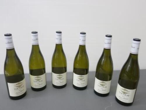 6 x Bottles of Pierre Brevin Vouvray White Wine 2017, 75cl