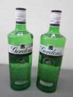 2 x Bottles of Gordons Special Dry London Gin, 70 cl