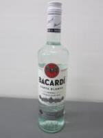 Bottle of Bacardi White Rum, 70cl