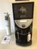 Aequator Swiss Made Rijo 42 Commercial Bean to Cup Touch Screen Coffee Machine. Model Brasil High Gloss Black, S/N 220949003. Comes with Key, Rijo 42 Water Filter & Instruction Manual - 12