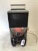 Aequator Swiss Made Rijo 42 Commercial Bean to Cup Touch Screen Coffee Machine. Model Brasil ASD High Gloss Black, S/N 222552020. NOTE: missing drip tray, 2 feet & plug required