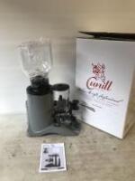 Boxed/New - Cunill Expobar Coffee Grinder, Model Brasil.