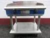 Blue Seal Evolution Electric Griddle with Robust Stainless Steel Leg Stand, 3 Phase Electric 415v. Size H110 x D80 x W90cm - 3
