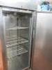 Furtnotel Commercial Stainless Steel Single Door Refrigerator, Model GN650TN. Size H202cm x W75cm x D83cm - 3