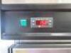 Foster Gastronorm 90 Stainless Steel Single Door Upright Fridge, Model GH600T. Size H197cm x W68cm x D80cm - 2