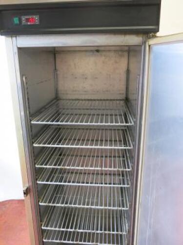 Foster Gastronorm 90 Stainless Steel Single Door Upright Fridge, Model ...