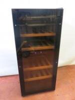 Sandstrom Dual Control Wine Cooler, Model SWC60B11. Size H121cm x W54cm x D54cm