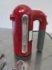 Kenwood kMix Hand Mixer in Red, Model HM79, Comes with Attachments - 2