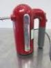 Kenwood kMix Hand Mixer in Red, Model HM79, Comes with Attachments - 2