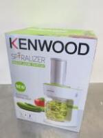 Boxed/New Kenwood Electric Spiralizer, Model FGP200WG