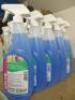 5 x Bottles of 750ml Clover Chemicals Bright Window, Mirror & Plastic Cleaner