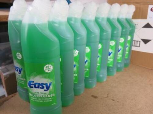 16 x Bottles of Easy Pine Fresh Toilet Cleaner 750ml