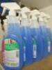 5 x Bottles of 750ml Clover Chemicals Bright Window, Mirror & Plastic Cleaner