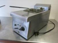 Burco Electric Counter Top Single Basket Deep Fat Fryer, Model BCO CTFR01