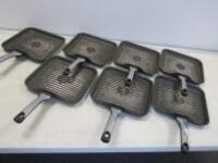 7 x Tefal Used Induction 28cm Skillets