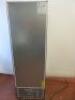 Polar Commercial Stainless Steel Single Door Upright Fridge, Model CD082. Size H185cm x W60cm x D59cm - 7