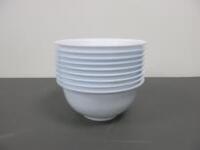 9 x Plastic Mixing Bowls, Size Diameter 29cm