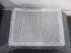 Approx 55 x Assorted Sized Cooking Trays to Include: 4 x Roasting Trays 52cm, 3 x Roasting Tins 39cm, 17 x Steamer Trays 40cm, 19 x Trays 40cm,7 x Bun Tins, 5 x Loaf Tins - 7