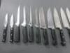 Set of 12 Zwilling Professional Kitchen Knives with Knife Steel (As Pictured/Viewed) - 2