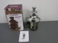 Andrew James Chocolate Fountain. Comes with Original Box & User Manual