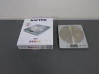 Salter Disc Kitchen Scale Model 1036 with Original Box