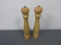 Wooden Salt & Pepper Set, Size 43cm