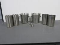 2 x Champagne Buckets, 4 x Wine Coolers & 3 x Spirit Measures