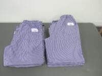 9 x Pairs of Chef Trousers. 4 x Medium & 5 x Small