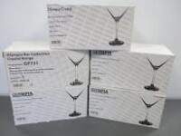 5 x Boxes of 6 Olympia Crystal Bar Collection Martini Glass, Size 275ml