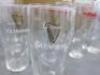 72 x Assorted Branded/Unbranded 1 Pt Glasses to Include: 22 x Carlsberg Export, 21 x Tuborg, 7 x Guinness, 6 x Mahou, 5 x Hop House & 11 x Unbranded - 4