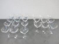 21 x Martini Cocktail Glasses