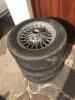 Set of 4 Original Austin Healey 3000 15" Wire Wheels with Tyres - 2