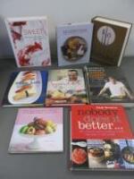 8 x Assorted Cookery Books (As Pictured/Viewed)