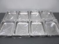 4 x Packaged New Sets of 2 Boden Gelocht Tray & Steamer Tray Insert, Size 26.6cm x 32.5cm