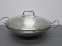 Ex Display Zwilling Wok with Lid, Diameter 33.5cm