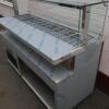 New/Unused (Manufactured July 2017) TFSE Products Ltd, Café Counter Refrigerated Servery. Model SM1750-740R. LED Lit Gantry with Toughened Glass Screen Top, Front & Sides. Open Under with Integral Compressor & Controls. Stainless Steel Construction with R - 4