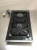 Neff N24K30N0, Black Ceramic Glass, Gas 2 Ring Hob - 2