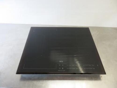AEG IKE64441FB, Beveled Edge, 4 Zone Induction Hob in Black. Size (W) 59cm