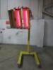 Trisk Infrared Heating, Mobile Adjustable 3 Lamp, Curemaster Super, Model ETS-2. - 2