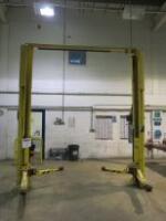 Rotary 3100kg 2 Post Vehicle Lift, Model SPOA7E-10, S/N BAH99D0030.