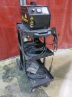 Stanners Ajax Tocco Induction Heating System, Model Autotron 3300, S/N AH4414875. On Mobile Cabinet with 3 Accessories.