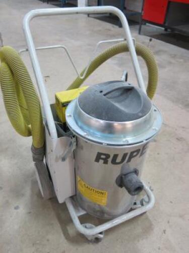 Rupes KX135 Pneumatically Powered Mobile Dust Extractor.
