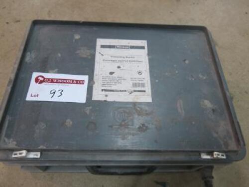 Teroson Pre Heating Box for Cartridges & Foil Cartridges, 240v.